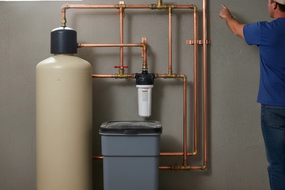 Whole-house water treatment system installed in Watkins